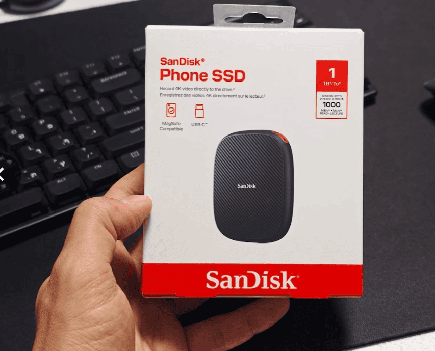 מתקדם, מהיר ומגנטי: כונן ה-SANDISK Phone SSD בנפח 1TB