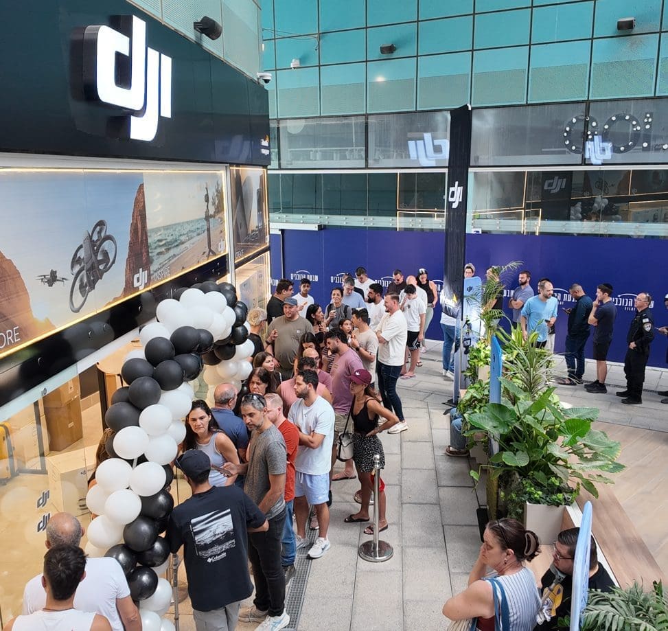 בנדא משיקה חנות חדשה למוצרי DJI באילת בהשקעה של כמיליון שקל